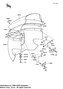 KZ1100 Обтекатель