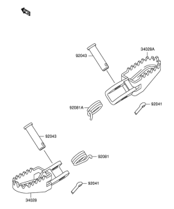RM60 Подножки
