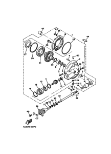 XJ650S Приводной вал