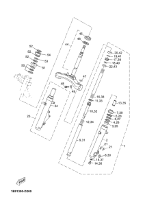 YP250R Управление