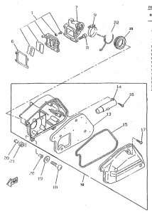 CW50RSX Впускная система