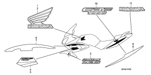 CBF1000 Stripe / mark