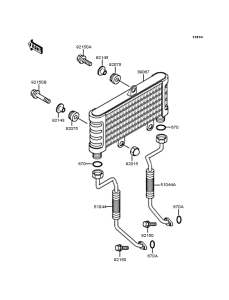ZR750 Масляный картер
