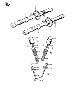  Camshafts / valves