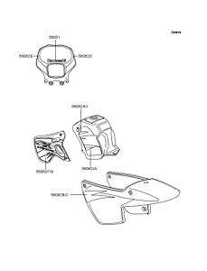 KMX80 Наклейки