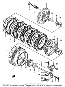 YCS1C Сцепление