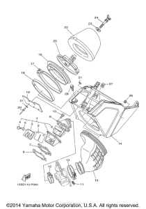 YZ250F2 Впускная система