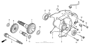 SA50P Трансмиссия