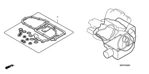 NT700V Комплект прокладок