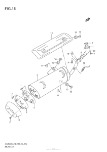 AN400 (ABS) Глушитель
