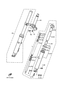 XS250 ﾌﾛﾝﾄﾌｵｰｸ