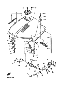 XJ900S Tank fuel