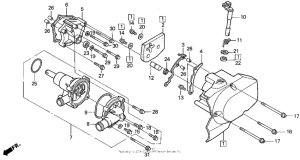 VF750C Водяной насос