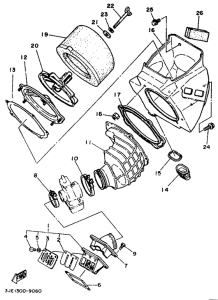 YZ250 Впускная система