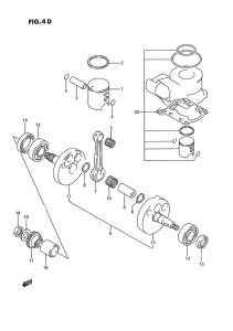 RM80 Вал коленчатый