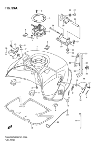 GSX1300BK (ABS) Tank fuel