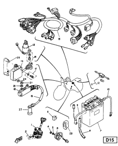 SR125SP Электрика 1