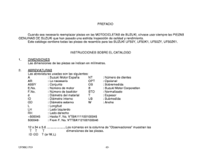 UF50 Catalog preface