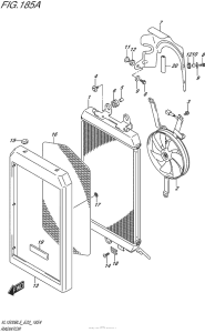 VL1500B Радиатор
