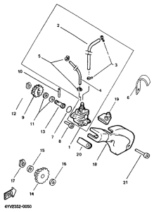 TZR50 Масляный насос
