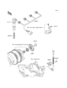 ZX1400 Система зажигания