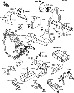 VN1500 Battery case(1 / 2)