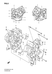 SFV650 (ABS) Картер двигателя