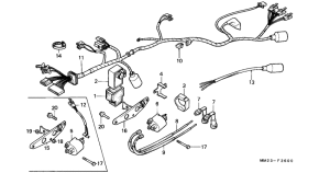 CMX450 Wire harness /  ignition coil