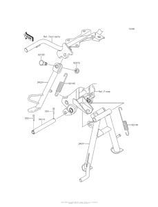 AN112 Подножка