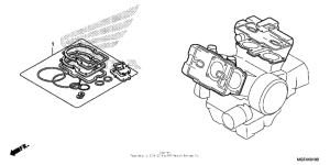 VFR1200F Комплекты прокладок