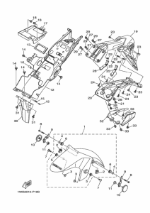 YZF-R25 フエンダ