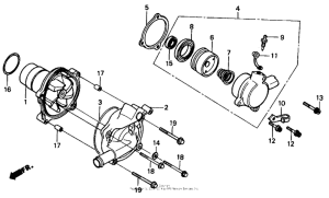 VT700C Водяной насос