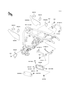  Рама ,крепежные детали