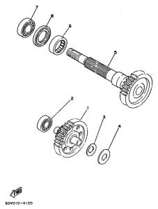 XC125 Трансмиссия