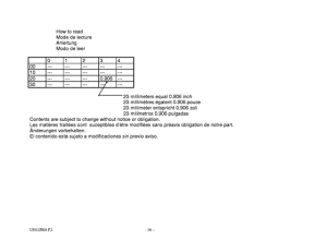 UH125 Catalog preface