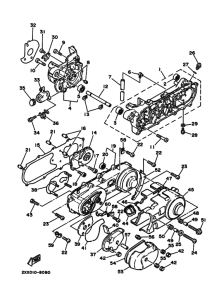 CG80Z Картер двигателя