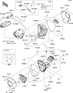 VN1700 Воздушный фильтр