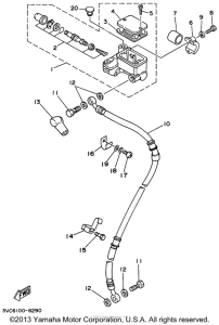 RT180H Главный тормозной цилиндр