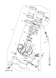 YBR125ED Приборы