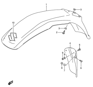 DR200 Переднее крыло
