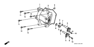 FES250 Крышка головки цилиндров