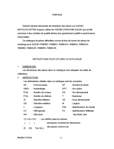 RM85 Catalog preface