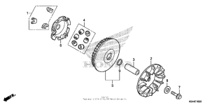NSS300 (ABS) Вариатор
