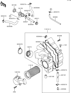 ER500 Air cleaner(1 / 2)