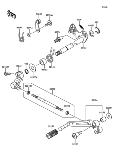 ZR1000 ギヤチェンジメカニズム