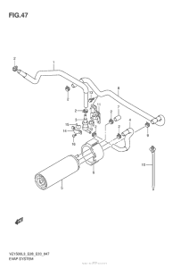 VZ1500 Evap System (Vz1500L3 E33)