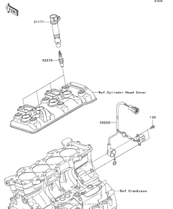 ZX600 Система зажигания