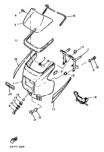 XJ900 Обтекатели