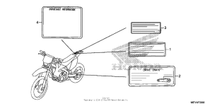  Лейбл предостережения