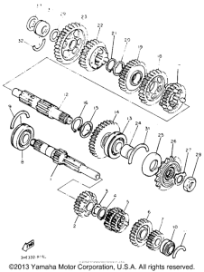 FZR600REC Трансмиссия
